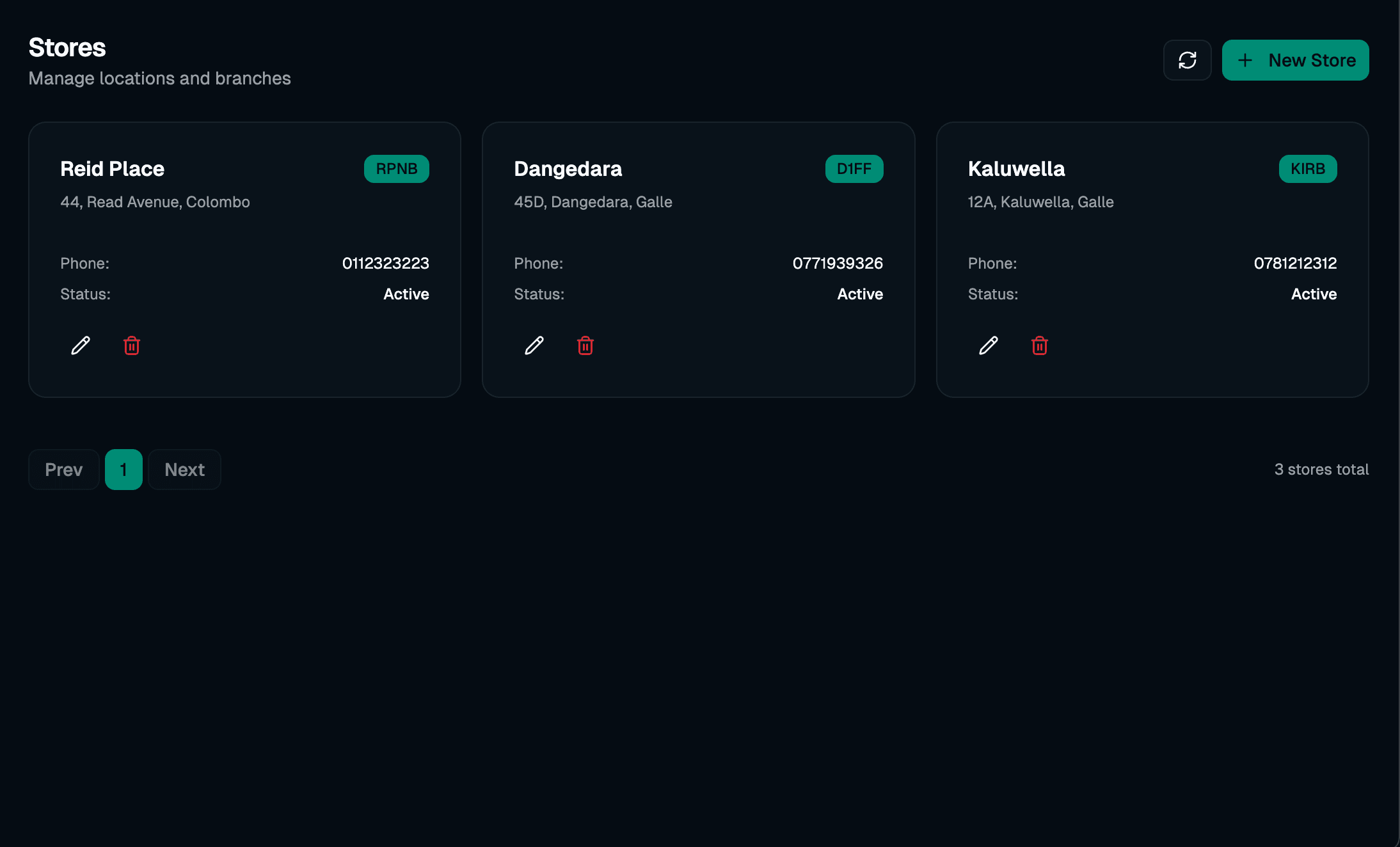 multi-store screenshot